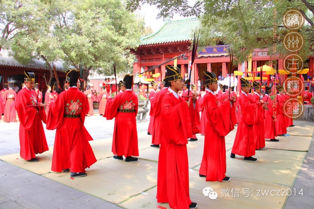 滄州文廟上演祭孔大戲